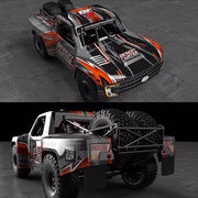 YIKONG YK4072 V3 DF7 1/7 6S Brushless 4WD RC Short Truck - Red