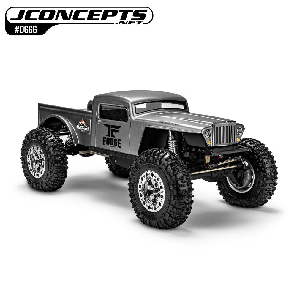 JCI The Forge - 12.3" WB Body (Fits - Traxxas TRX-4 Sport, Enduro, Axial, Vanquish 12.3" wheelbase)