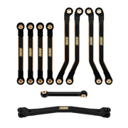 INJORA Black Brass High Clearance Links Set for 1/24 FMS FCX24M