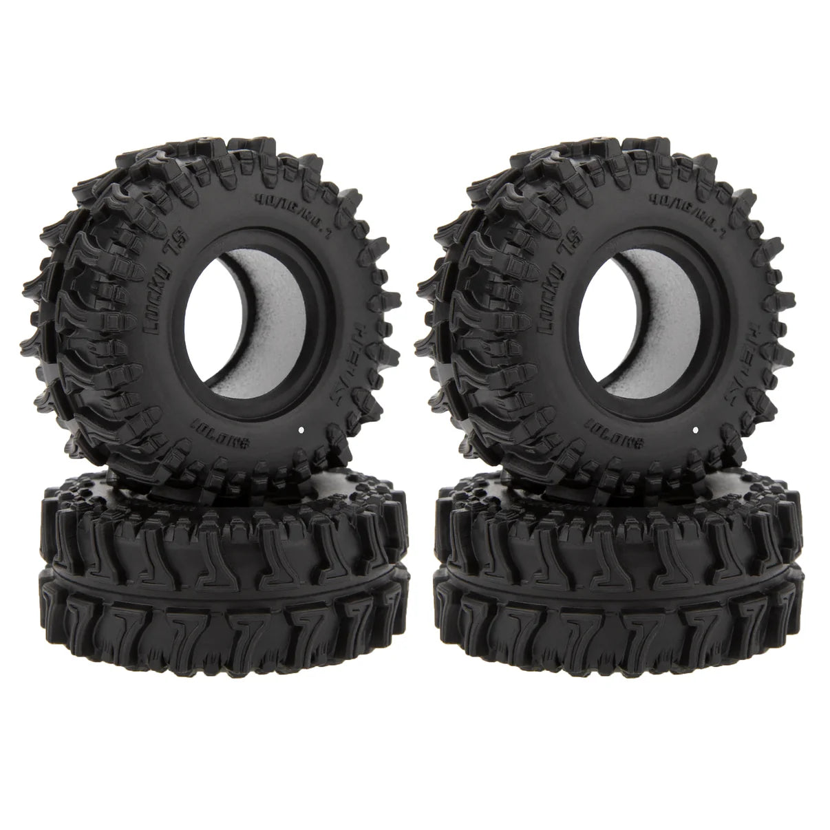 MEUS Racing 0.7-Inch Super Soft Tires for 1/30 Axial SCX30 1/32 Redcat Ascent-32