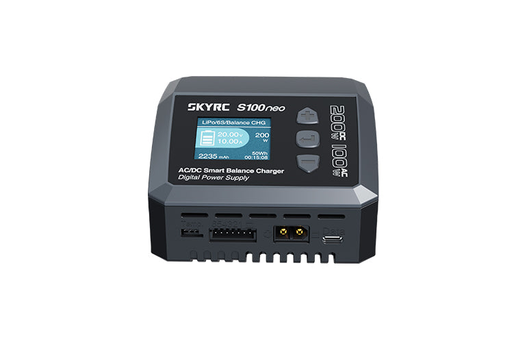 SkyRC S100neo AC/DC dual input 100W intelligent balance charger