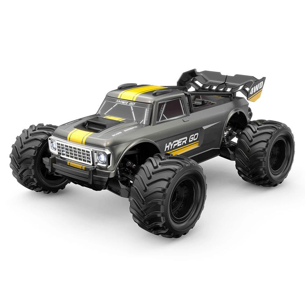 MJX HYPER GO 10210 1/10 2.4G 4WD Brushless High Speed RC Car Vehicle Models 66km/h - Grey One Battery