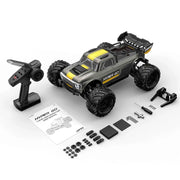 MJX HYPER GO 10210 1/10 2.4G 4WD Brushless High Speed RC Car Vehicle Models 66km/h - Grey One Battery