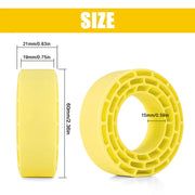 INJORA 4pcs Silicone Rubber Inserts for 1.3