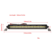 Roof Lightbar with 50 LED for RC Crawler 153mm