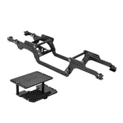 INJORA Universal LCG Chassis Frame Kit for 1/18 Traxxas TRX4M (Carbon Fiber)