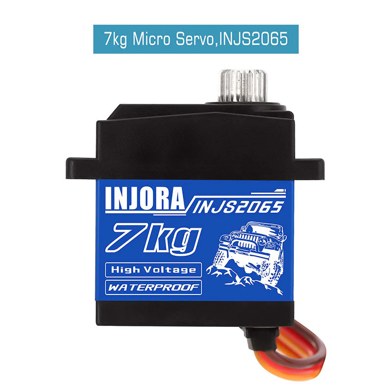INJORA 7KG 2065 Digital Servo Waterproof High Voltage Sub Micro Shift Servo - TRX4 Micro Servo