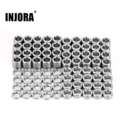 INJORA 80pcs M2.5 Flat Stainless Steel Spacers Washers Shims For Traxxas TRX4M Mods