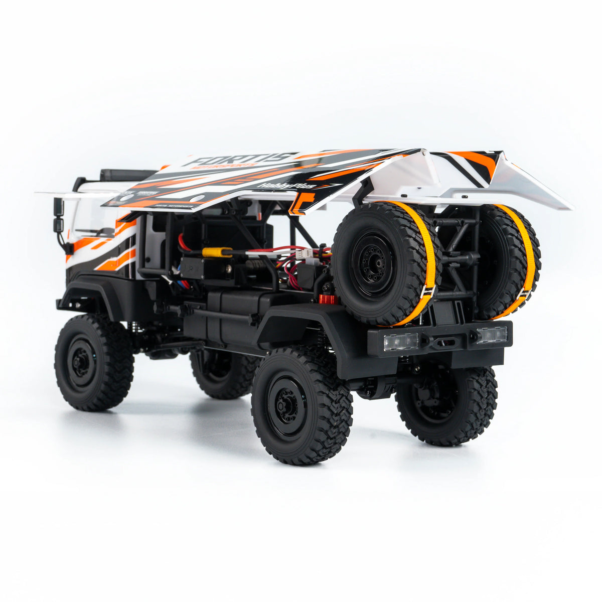 HobbyPlus DKR-4 FORTIS 1/18 4WD Rally Raid Truck RTR - Brushless / White