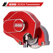 INJORA CNC Aluminum Complete Transmission Gearbox For Axial SCX24 AX24