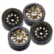 1.0 Brass Beadlock Rims 39g per Piece 1/24 1/18 RC Crawlers