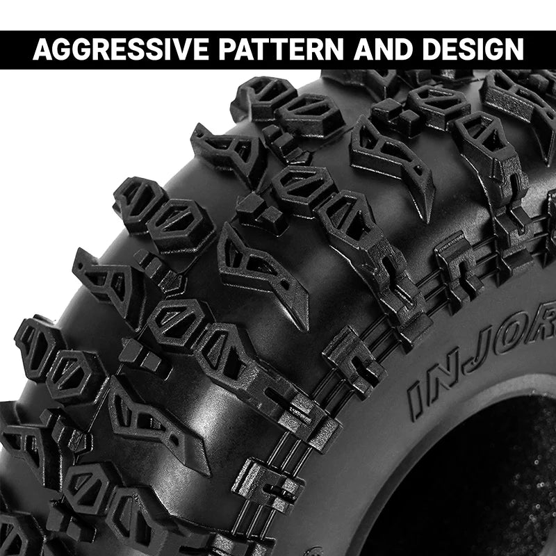 INJORA S5 Cling On 1.9" 4.75" OD Tires (4) (120*42mm)