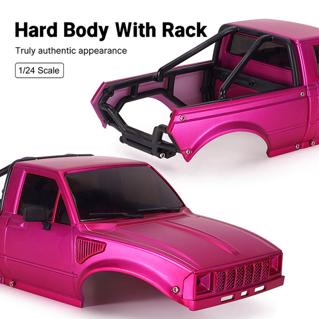 INJORA IR60-24 Pickup Hard Body For 1/24 SCX24 C10 JLU Bronco Base Camp