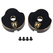 MEUS Racing SCX10 Pro Brass Counterweight Rear Axle Tube Cap For Axial 1/10 SCX10 PRO Upgrades