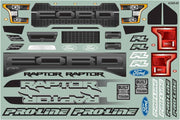 Pro-Line Racing 2017 Ford F-150 Raptor Clr Body 12.3 (313mm) WB Crawlers