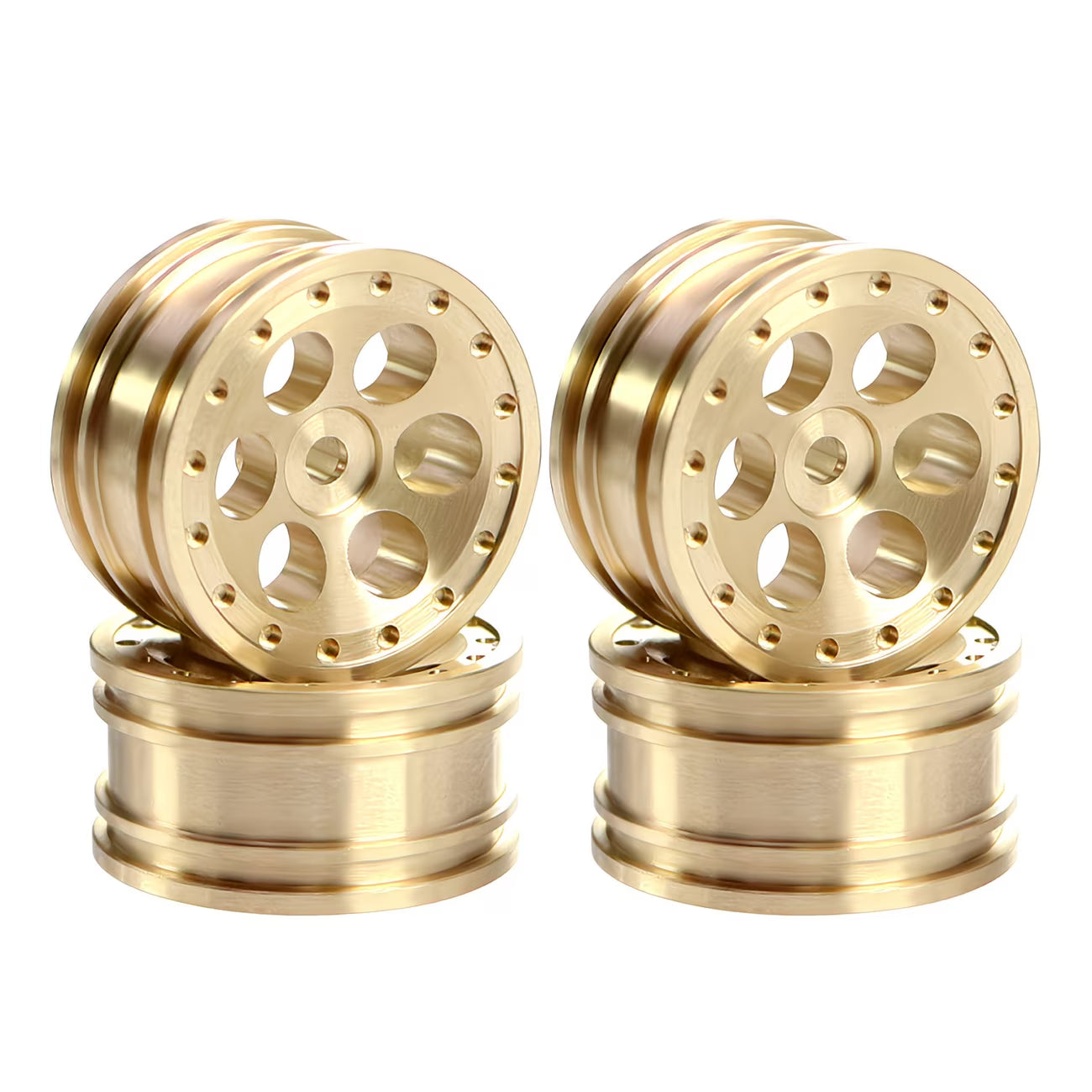 0.9 Brass Rim for SCX30 FCX24M 28g