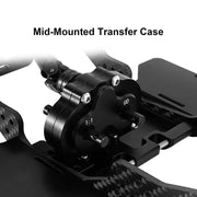 INJORA Front Mounted Transmission LCG Carbon Fiber Chassis Kit For 1/10 RC Crawlers (INC-10F)