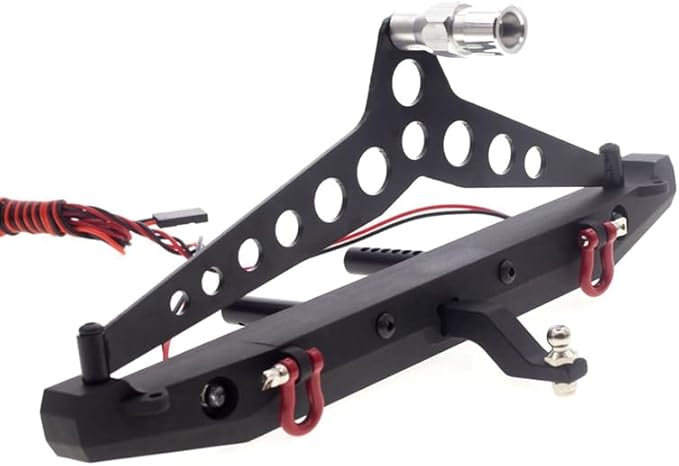 1:10 Scale Metal Rear Bumper with Swing Gate Tyre Mount