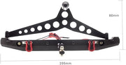 1:10 Scale Metal Rear Bumper with Swing Gate Tyre Mount