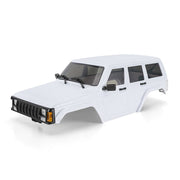 INJORA ABS Cherokee Body With Bumpers for 155mm 1/18 Traxxas TRX4M Bronco Defender (Unpainted)