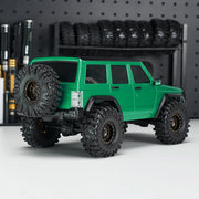 INJORA ABS Cherokee Body With Bumpers for 155mm 1/18 Traxxas TRX4M Bronco Defender (Unpainted)