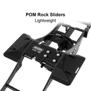 INJORA Front Mounted Transmission LCG Carbon Fiber Chassis Kit For 1/10 RC Crawlers (INC-10F)