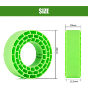 INJORA 4pcs Silicone Rubber Inserts For 95-97mm 1.55