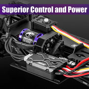 INJORA Purple Viper 1721 Brushless Motor for 1/18 Traxxas TRX4M Ascent18