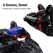 INJORA IR40-18 Half Truck Body for 1/18 TRX4M Defender Bronco