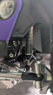 D1RC 100mm Internal Spring Shocks - Gunmetal (4pc)