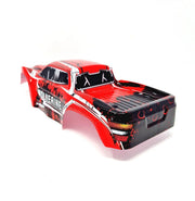 HSP RC Truck Body Shell Red With Stickers 1/10 HSP Monster Truck
