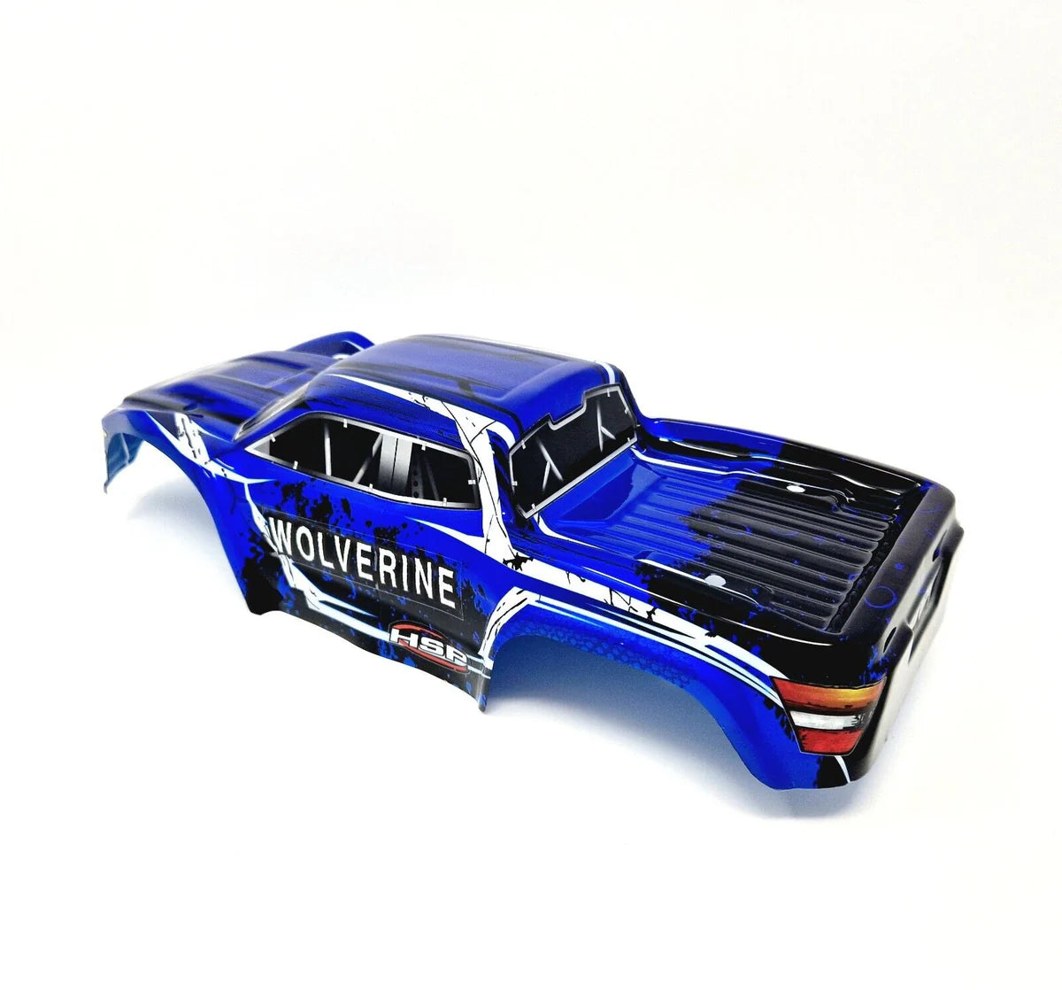 HSP RC Truck Body Shell Blue With Stickers 1/10 HSP Monster Truck