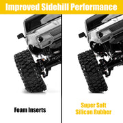 INJORA 1.0 64*24mm Tires & Silicone Rubber Inserts Combo (4) (T1011)