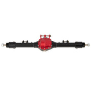 Meus Racing Metal Large Steering Integrated Straight Front and Rear Axles for Axial SCX10, SCX10ii (Black)