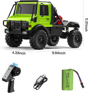 MN-333 2.4G 1:12 Scale Unimog 4WD (Green)
