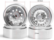1.9 Aluminium Bronco Style Satin Finish Beadlocks Rims (4pcs)