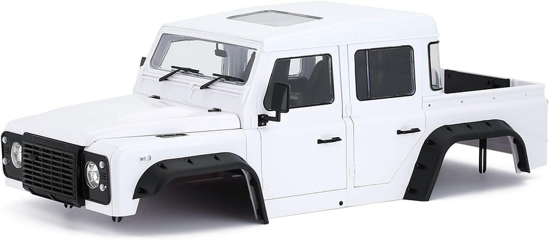 Land Rover Defender D130 Double Cab Pickup RC Hard Body 313mm