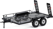 Flatbed Dual Axle Car Trailer Kit for 1/10 Scale RC 