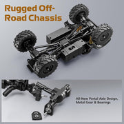 MN-333 2.4G 1:12 Scale Unimog 4WD (Green)
