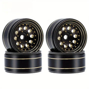 1.0 Brass Beadlock Rims 39g per Piece 1/24 1/18 RC Crawlers