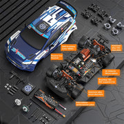 ZD Racing 1/12 Scale 4WD RX12 Brushless 80km/h Drift Rally RC Car w/Gyro - RTR