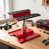 Aluminum Work / Repair Stand 360 Degree Rotation (Red)