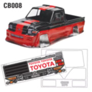 Team C Lexan Toyora Cruiser RC Body 313mm