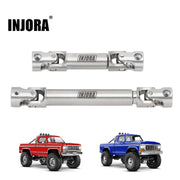 INJORA Stainless Steel Drive Shafts for 1/18 RC Crawler Traxxas TRX4M High Trail K10 F150