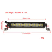 LED Lightbar for RC Crawler (90mm)