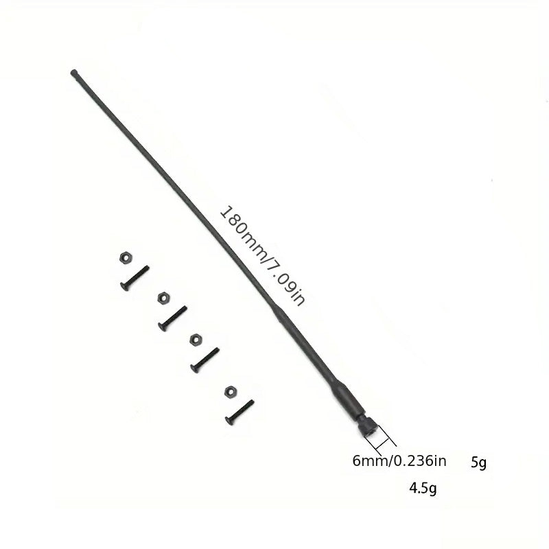Scale RC Plastic RF Radio Antenna - Model A