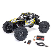 1/18 Axial Capra UTB18 CAPRA 4WS 4X4 RTR BRUSHED ROCK CRAWLER (BATTERY & CHARGER INCLUDED), YELLOW
