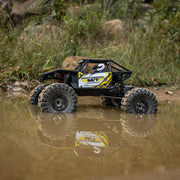 1/18 Axial Capra UTB18 CAPRA 4WS 4X4 RTR BRUSHED ROCK CRAWLER (BATTERY & CHARGER INCLUDED), YELLOW