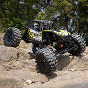 1/18 Axial Capra UTB18 CAPRA 4WS 4X4 RTR BRUSHED ROCK CRAWLER (BATTERY & CHARGER INCLUDED), YELLOW