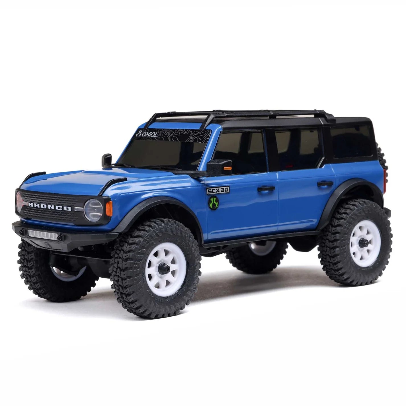 Axial 1/30 SCX30 Ford Bronco (Battery & Charger Included) - Blue